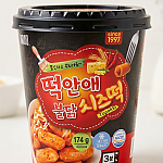 냉동(떡안애)컵떡볶이(불닭치즈)